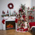 "Jingle All The Way" Metal Christmas Wall Sign - 12"