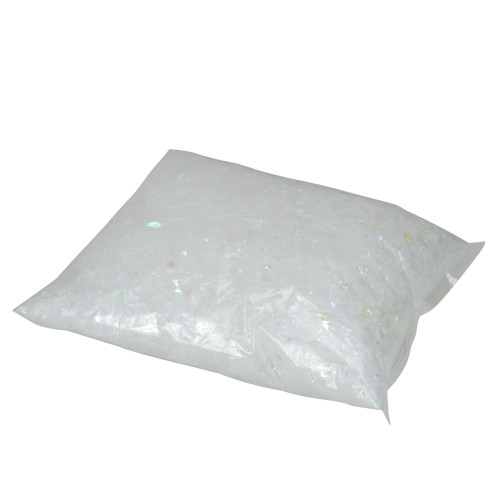 Iridescent Artificial Snow Christmas Decoration - 16 oz.