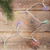 10 B/O Multi LED Wide Angle Christmas Lights - 3 ft White Wire