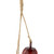 Fluted Bells Trio Christmas Decorations - 20" - Red - Set of 2