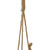 Fluted Bell Trio Christmas Decorations - 20" - White - Set of 2