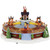 Animated and Musical Reindeer Ride LED Lighted Christmas Village Display - 12"